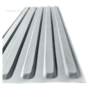 Wholesale galvanized steel 3 4 5 corrugated container roof panel size 2x1045x2356mm packaging available