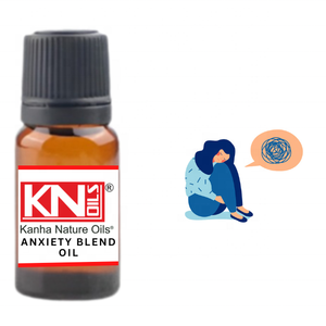 Kanha <b>Nature</b> Oils Premium Quality 100% Organic Anxiety Blend Essential Oil 100ml Bottle OEM Wholesale Price India's - Product Image 1