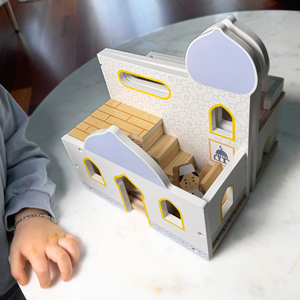 Juguete para niños musulmanes, casa de juegos de mezquita para aprender y jugar Masjid Playhouse - Product Image 4