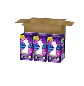 Toallas Femeninas Always Radiant para Mujer, Toallas Flexfoam con Alas, Talla 5, Absorbencia Extra Fuerte para la Noche, Ligeramente Perfumadas - Product Image 4
