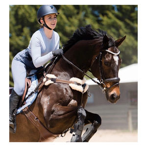 Un fournisseur indien propose une bride multifonctionnelle Lumiere Equestrian Anastasia Brown Leather Bridle Racing Western Horse Bridle à bas prix - Product Image 2