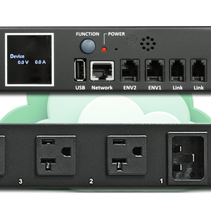 Bloc d'alimentation commuté neutre WKK-1511A-08N8 à 8 prises 115V 15A NEMA 5-15/20R avec surveillance de puissance pour centre de données et gestion Web SNMP - Product Image 2