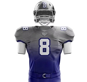 Uniformes de Fútbol Americano de Tela de Poliéster, Cómodos, Transpirables, con Mangas Cortas y Estampados - Product Image 4