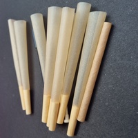 Cônes en papier à combustion lente en pulpe de riz avec logo personnalisé, format King Size Slim