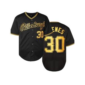 Camiseta de Béisbol para Hombre, Transpirable, de Secado Rápido, Uniforme de Béisbol Cosido, Camiseta de Manga Corta con Cuello en V, Ropa Casual - Product Image 5