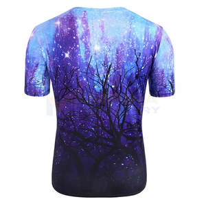 Camiseta de Sublimación de Talla Grande Más Popular, Camiseta de Sublimación Personalizada de Nuevo Estilo, Camiseta de Sublimación con Cuello Redondo - Product Image 3