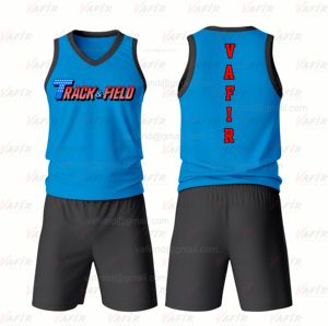 โรงงานขายตรงชุดกีฬาและชุดวอร์มโลโก้ที่กําหนดเองชุดเครื่องแบบติดตามระบายอากาศ - Product Image 5