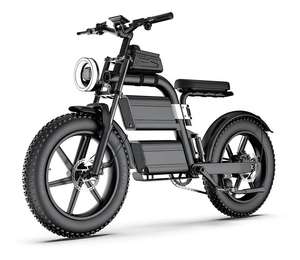 Moto tout-terrain très demandée pour adultes, 2100W, batterie lithium 12V/70Ah, cadre en aluminium, 12 vitesses, vitesse maximale 37 MPH - Product Image 2