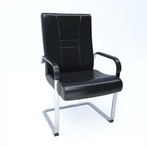 EVO901 Werkspreis Konferenz-, Besprechungsraum-Stuhl Leder Büro Gast Drehstuhl ohne Räder