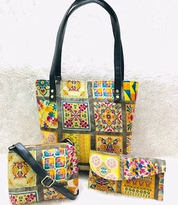Cotton Printed Reusable Shopping Carry <b>Bag</b> Sustainable Fabric Tote Manufacturer India - Product Image 2