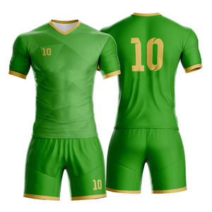 Ensembles de maillots de football personnalisés 100% polyester pour adultes, respirants, légers, à séchage rapide, avec logo du club, manches longues, été - Product Image 3