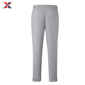 Pantalons décontractés pour hommes, droits, légers, confortables, respirants, en tissu de toile tricoté, taille moyenne, vente en gros, prix bas, usage quotidien - Product Image 3