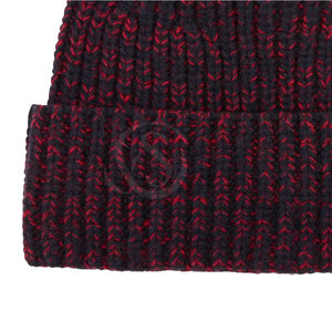 High Quality 100% <b>Wool</b> Custom Logo Digital Printed Jacquard Knitted <b>Beanie</b> Hats 2025 New Design Unisex - Product Image 5