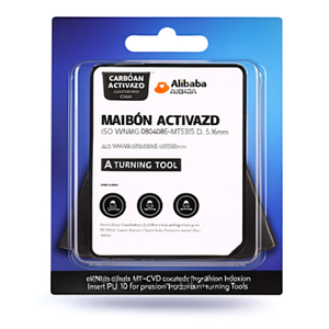 Plaquette de tournage indexable ISO WNMG 080408E-MT5315 D. 5.16mm MT-CVD revêtue PU 10 pour outils de tournage de précision - Product Image 2