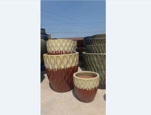 [Leo Nguyen Le] - Vente en gros de pots de jardin en céramique ronds, pots à fleurs et jardinières en céramique bon marché pour l'extérieur - Product Image 2