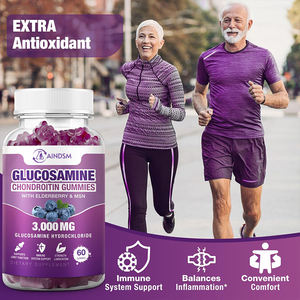 Gummies personnalisables végétariennes à la glucosamine, chondroïtine et MSM pour la mobilité et la flexibilité des articulations - Product Image 4
