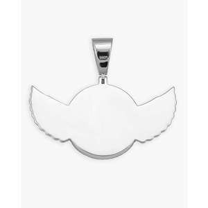 จี้รูปภาพสั่งทำทอง 14K พร้อมปีกประดับขอบโรสโกลด์ สไตล์ศาสนา ชุบโรเดียม ของขวัญ จี้ห้อยคอ - Product Image 5