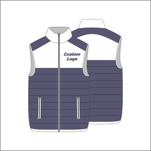 Gilet épais d'hiver avec capuche gilets et gilets pour hommes vente en gros - Product Image 6