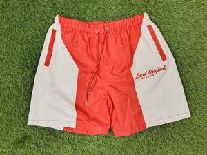 Conjunto de chándal de dos piezas para hombre, estilo streetwear, hecho a medida, con cremallera, 100% algodón, color liso, cortavientos y pantalones cortos - Product Image 4