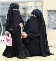 Abayas a juego de mamá y yo de alta calidad para ocasiones especiales Abayas de seda de lujo para madre e hija - Product Image 5