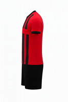 Maillot de football personnalisé, uniforme de football, short 100% polyester, maille respirante, séchage rapide, deux couleurs, vêtements d'équipe, logo personnalisé
