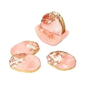 Sous-verres de service à thé en bois et en marbre sur mesure dernière conception tapis de service décoratifs et accessoires pour boissons de table - Product Image 2