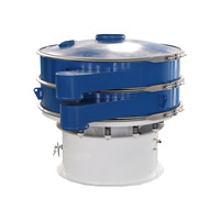 Machine de tamisage vibratoire en acier inoxydable 304, moteur personnalisé, tamiseur vibrant pour le criblage des poudres et des particules, haute capacité