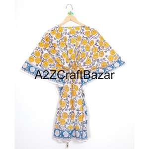 2024 Summer <b>Beach</b> <b>Dress</b> Viscose Cover up Low MOQ <b>Beach</b> Long <b>Kaftan</b> Long Size <b>Kaftan</b>/Caftan Cotton Clothing <b>Kaftan</b> Women's <b>Dress</b> - Product Image 2