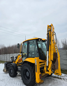 Chargeur efficace de pelleteuse de roue de JCB 4CX avec le moteur de pompe de noyau a utilisé des machines de construction à vendre pour des pelleteuses remorquables - Product Image 4