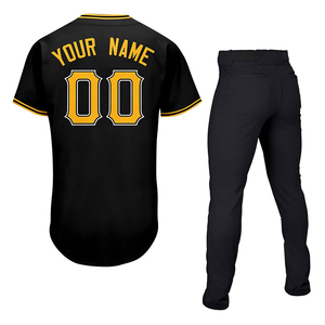 Uniformes de Béisbol Personalizados de Última Generación, Conjuntos Transpirables para Adultos, Impresión por Transferencia de Calor, Tallas Grandes, Logotipo Frontal Personalizable - Product Image 2