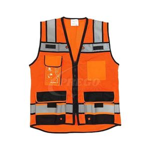 Chaleco de Seguridad Reflectante de Diseño Moderno y Cómodo, Ropa de Seguridad de Alta Visibilidad para Hombres, Chalecos de Seguridad y Servicio - Product Image 6