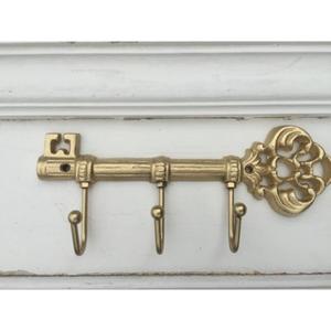 Heavy-duty Iron Keyholder Hooks with Intricate Handcrafted Designs for Vintage and Farmhouse Decor Styles - Product Image 1