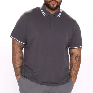 Camiseta Polo de Manga Corta para Hombre, Nueva Camiseta de Tenis de Lona con Logotipo Personalizado - Product Image 2