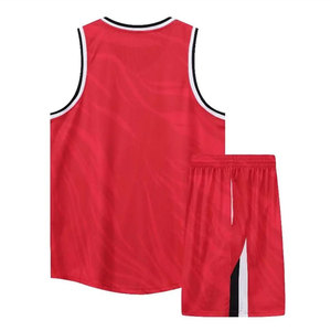 Conjuntos de Uniformes de Baloncesto de Alta Calidad, 100% Poliéster, Transpirables, Antibacterianos, Sin Mangas, Precio Razonable, Cantidad al por Mayor - Product Image 2