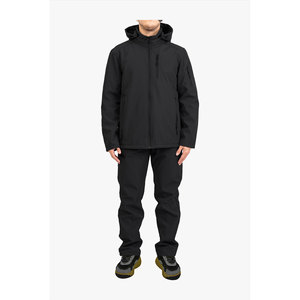 Veste softshell imperméable et coupe-vent pour homme avec doublure en polaire, vêtements techniques de plein air pour un usage quotidien et en extérieur - Product Image 2