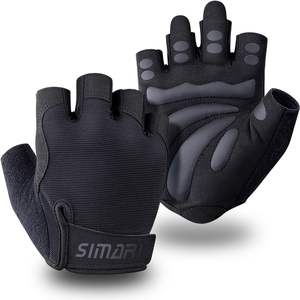 La mayoría de las ventas gimnasio levantamiento de pesas culturismo Fitness guantes entrenamiento deporte guantes Unisex antideslizante logotipo personalizado - Product Image 5