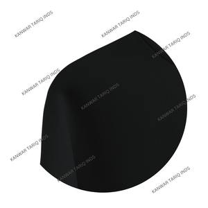 Sweat à capuche en molleton de coton personnalisé pour hommes avec fermeture à glissière solide Streetwear à capuche de haute qualité 100% coton avoine foncée légère - Product Image 6