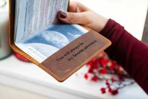 YWCE portefeuille de voyage de luxe en cuir véritable personnalisé RFID bloquant les imprimés d'animaux écologique porte-passeport organisateur crédit - Product Image 3