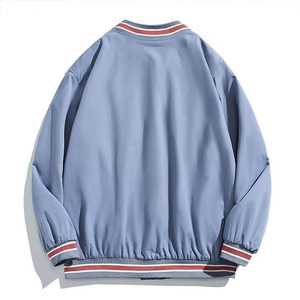 Chaqueta Bomber de Algodón Transpirable para Hombre, Talla Grande, con Bordado, para Primavera - Product Image 6