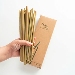 Pailles d'herbe écologiques biodégradables Vietnam/pailles à boire d'herbe avec le prix bon marché de vente en vrac et de haute qualité d'Eco2go - Product Image 2
