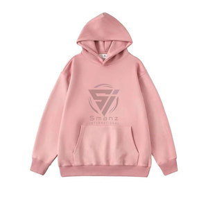 Sweat à capuche pour homme en tissu recyclé, coupe classique, 100% coton biologique, durable, avec poche, fabriqué par des fabricants - Product Image 2
