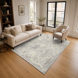 Tapis RUGS DEPOT LXDP-0712, vente en gros, multicolores, neutres, minimalistes, design imprimé numérique, lavables en machine, en chenille, antidérapants - Product Image 2