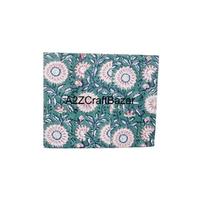 Panier en papier décoratif rectangulaire à couvercle roulant, à motif géométrique, en bois écologique, fait main en Inde, pour