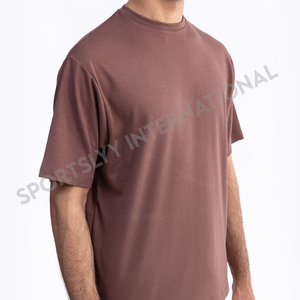 เสื้อยืดชายและหญิงแบบปกติทรงพอดีตัวสำหรับทุกเพศเสื้อยืดผ้าฝ้าย100% ขายส่งสำหรับผู้ชายและผู้หญิง - Product Image 2