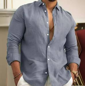 เราสามารถปรับแต่งผลิตภัณฑ์ทั้งหมดที่คุณกำลังมองหาเสื้อระบายอากาศขายส่งเสื้อผู้ชายที่มีแขนยาวสบายๆพิมพ์ลาย - Product Image 5