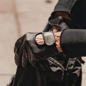 Gants de conduite de travail extérieurs décontractés à écran tactile thermique avec logo personnalisé de haute qualité antidérapante - Product Image 5