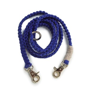 2024 gros classique Nylon collier de chien approvisionnement d'usine de haute qualité luxe équipement de marche à la main coton corde laisse Animal - Product Image 3