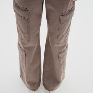 New High Quality Light Brown Straight Denim <b>Jeans</b> <b>Women</b> Stretch Streetwear Casual Summer Hip Hop Style <b>Jeans</b> Tentative Price - Product Image 4