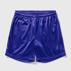 Colección primavera y verano 2025, pantalones cortos de red impermeables americanos para hombres y mujeres, tejido de punto - Product Image 5