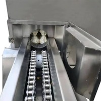 RVS machine voor de diepvriesvoedingsindustrie, maïs- en maispittenpeller, transportband, fruit- en groenteverwerker, kerncomponent, motor